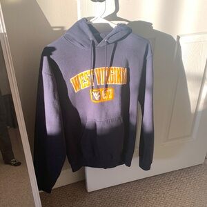 Champion West Virginia Men's Black Hoodie